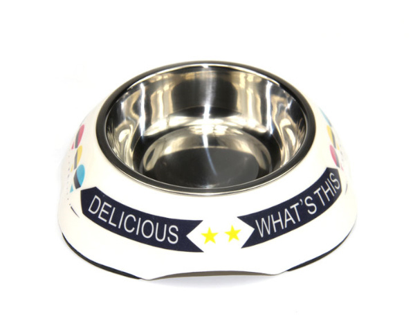 عمده فروشی ملامین و فولاد ضد زنگ کاسه سگ 1