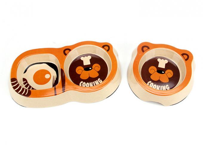 خوشگله و خوشگله ظاهر بامبو پالتو گربه و سگ کاسه تغذیه 1