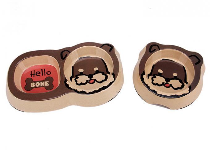 خوشگله و خوشگله ظاهر بامبو پالتو گربه و سگ کاسه تغذیه 3