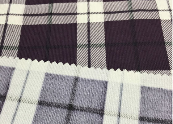 100٪ پنبه ریبستپ استریپ 21w کشش پارچه Corduroy