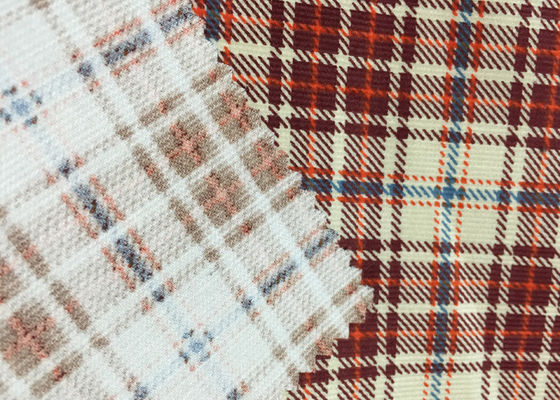 100٪ پنبه ریبستپ استریپ 21w کشش پارچه Corduroy