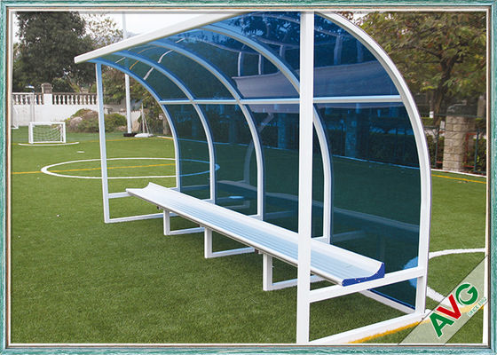 مقاومت در برابر آب و هوا تجهیزات میدان فوتبال تحرک صندلی مربی فوتبال آلومینیومی