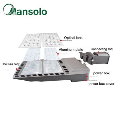 عرضه کننده طلایی چین تولید کننده ریخته گری 200w چراغ خیابانی LED خانه ABC