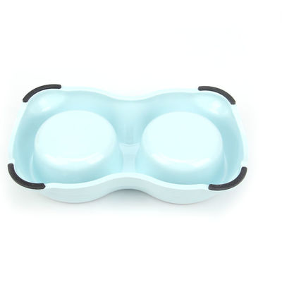 فابريکهاي با کيفيت بالا دو قاشق آب و غذا براي حیوانات خانگی