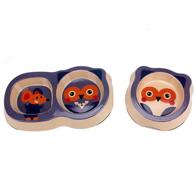 خوشگله و خوشگله ظاهر بامبو پالتو گربه و سگ کاسه تغذیه