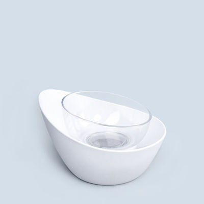 کاسه گربه بالا - ظرف چینی بالا - مناسب برای غذای گربه مرطوب و خشک